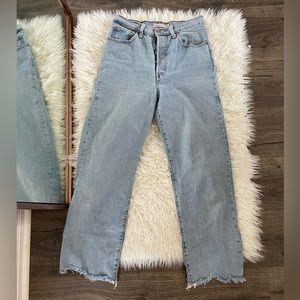 Ribcage straight light wash Levi’s